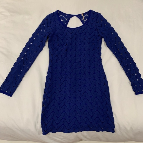 free people royal blue dress Royal Blue Tiered Tulle Prom Dress